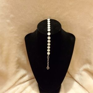 SABIKA White Opal Bracelet & Earrings